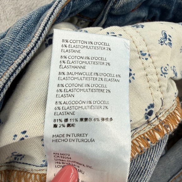 Anthropologie x Pilcro Jeans Bootcut Flare Blue Wash Denim Pants Womens size 29 - Picture 15 of 16